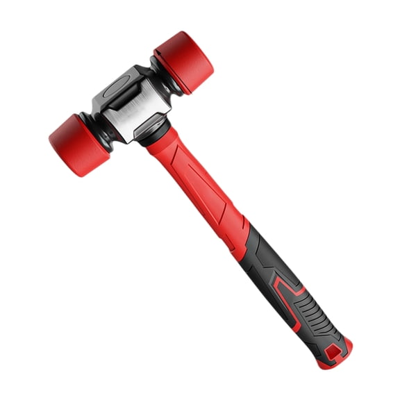 Tizuqe Vibration Dampening Rubber Mallets Hammer Construction Tool For Precise Tile Setting And Outdoor Tent Stake Hammering