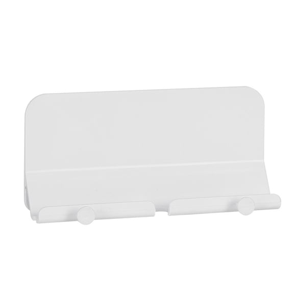 Tizuqe Wall Mount for Smart Phone Holder Stand with Charging Hole Self-Adhesive for Key Hanging Rack Storage Towel Hook Shelf Hanger for Bathroom Living Room