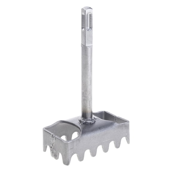 Tizuqe Wall Slotting Tool Alloy Steel Square Hole Drill Bit For Professional Use In Electrical Plumbing Projects Hole Enlarging