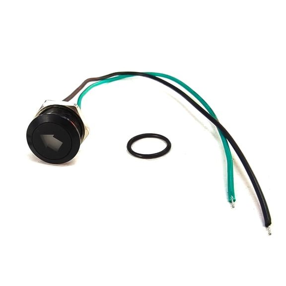 Tizuqe Waterproof Metal Signal Lamp LED Car Turn Signal Indicators Light with Wire Leads