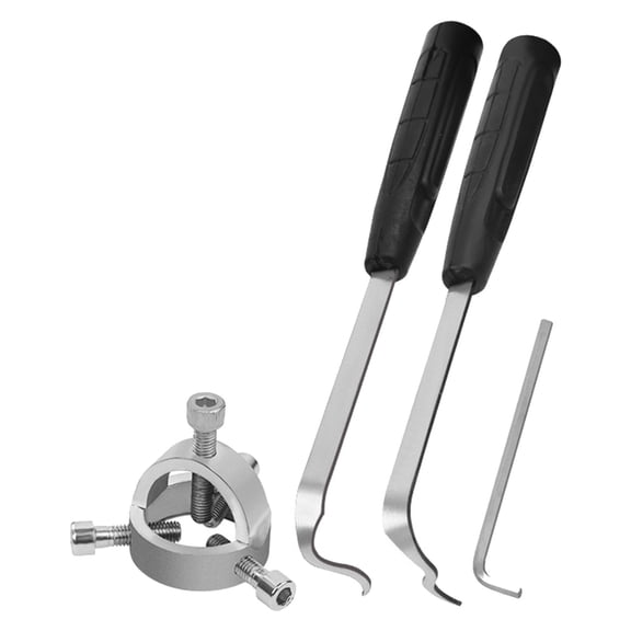 Tizuqe Wind Wheel Disassembly Tool Puller Fan Removers Hand Clean Steering Silver Steel Removal Tool Hand Tool Accessories