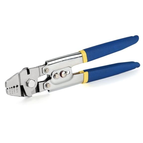 Tizuqe Wire Rope Crimping Swaging Tool Cable Crimps Aluminum Double Crimping Plier