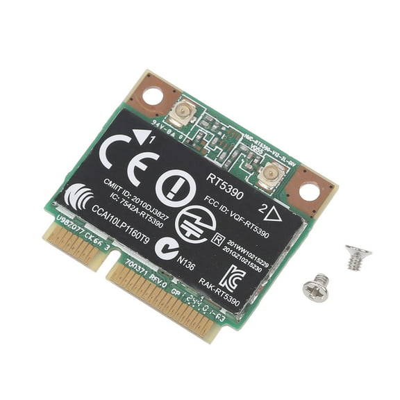 Tizuqe Replacement for CQ56 57 62 630703-001/670691-001 Rt5390 Half Mini Pcie Card