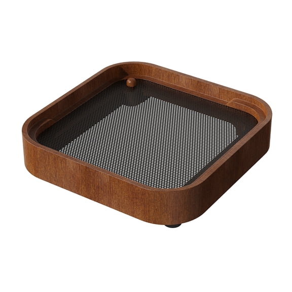 Tizuqe Wooden Risers for PC Systems AntiSlip Padding And Meshes Filter
