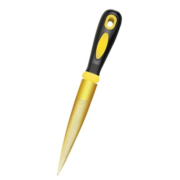 Tizuqe Woodworking File Tapered Wood Rasp Tool for Detail Carving and Smooth Finishing