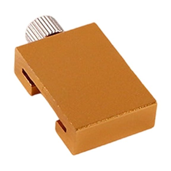 Tizuqe Woodworking Golden Alloy Locator Block For Engineers Carpentry Precise Measuring