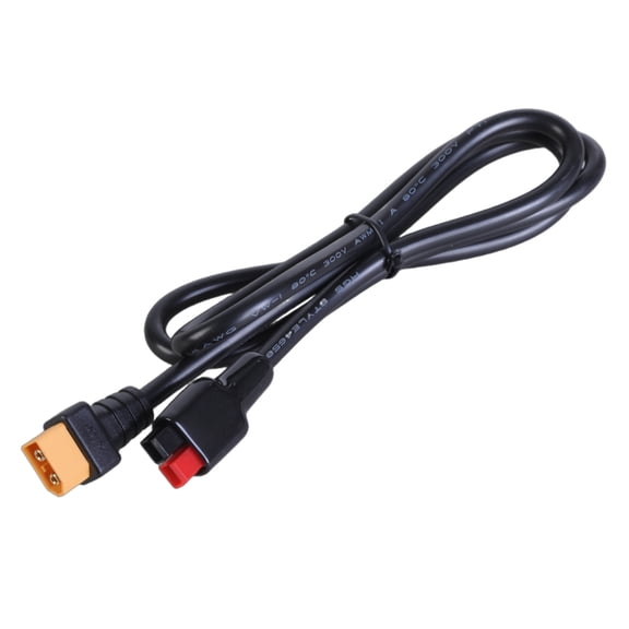 Tizuqe XT60 Male to Solar Panel Extension Cable Power Port for Center Connectors