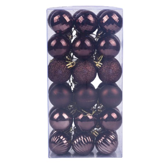 Tizuqe Xmas Baubles, Reusable Colorful Shatterproof Decorative Xmas Balls Ornaments