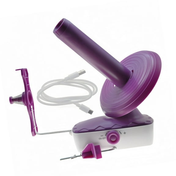 Tizuqe Yarn Ball Winder Electric Yarn Winder Good Helper for Knitting Enthusiasts Automatic Yarn Spinner