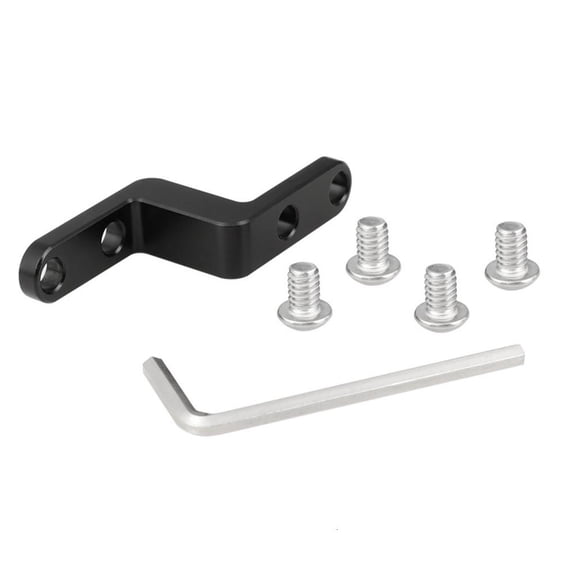 Tizuqe Z Shape Camera Holder Clamp Bracket With Mounting Point For DSLR Camera Rig Cage Base Cage Monitors Accessories