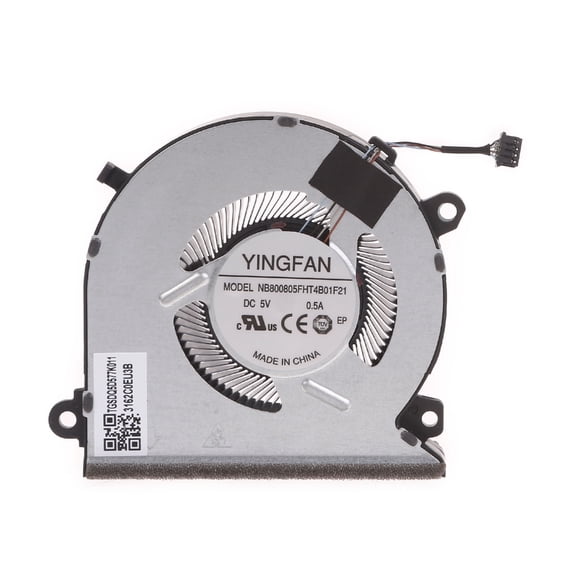 Tizuqe 1PC Laptop CPU Cooling Fan 5V 0.5A 4Pin Radiator for ThundeRobot TR 911Air 911
