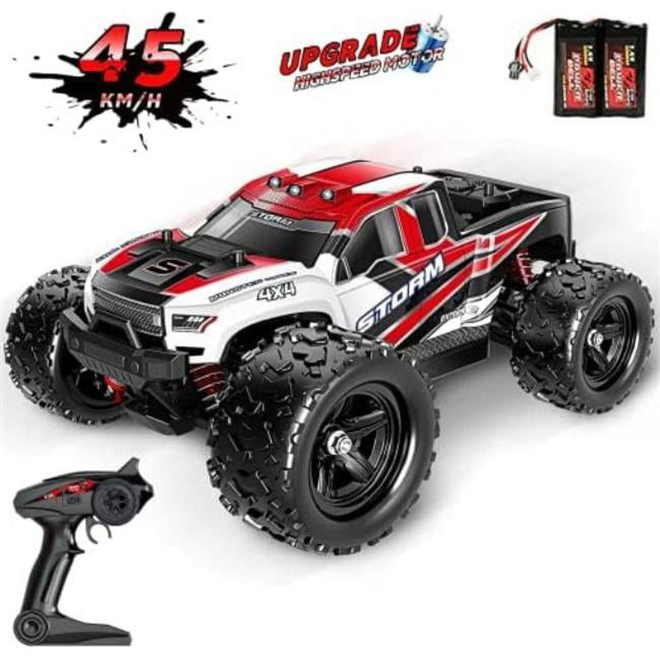 Tizzytoy NC23882 118 Scale 45KMH 4WD RC Car Toys for Boys Girls