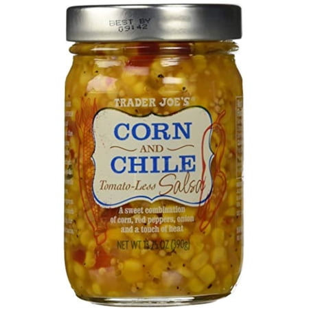 Tj Corn And Chile Tomato-Less Salsa 13.75 Oz - Pack Of 2
