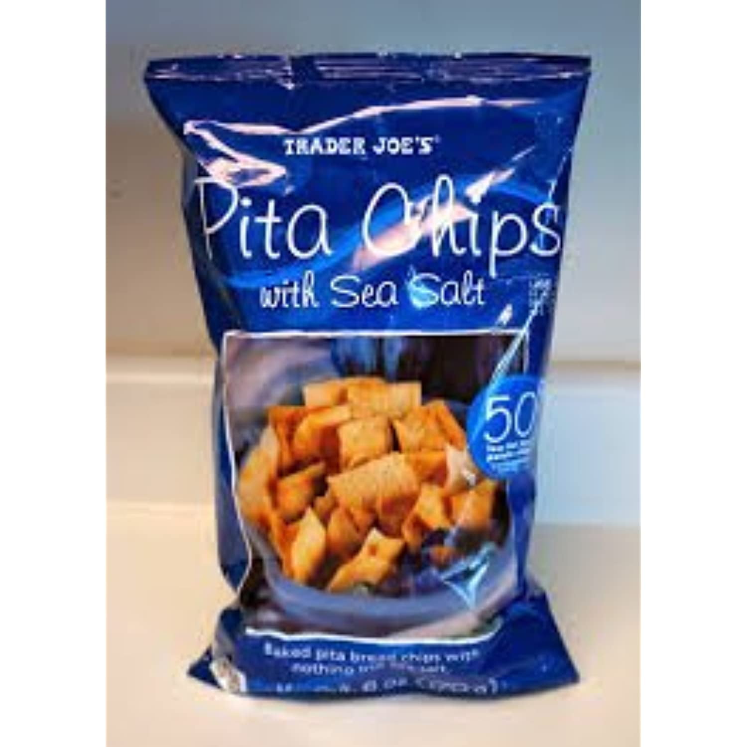 Tj Pita Chips With Sea Salt ( Pack Of 1)