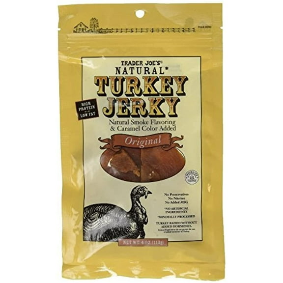 Tj Turkey Jerky 4 Oz (113G)