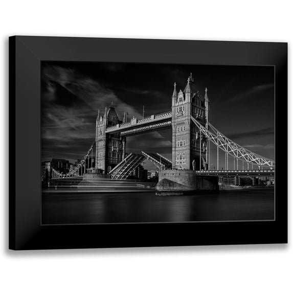 Tjandra, C.S. 14x11 Black Modern Framed Museum Art Print Titled - Bridge