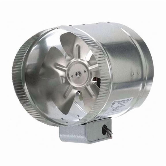 Tjernlund EF-8 Duct Booster Commercial Grade Duct Fan for 8 Inch Round Duct