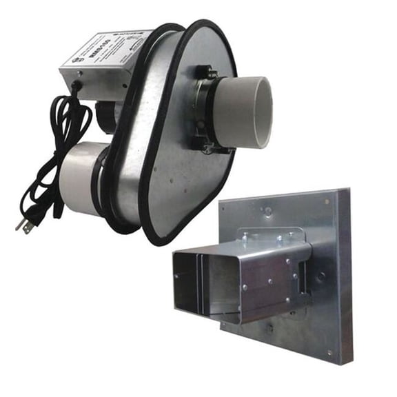 Tjernlund RMS160 Sidewall Radon Mitigation System for Radon Reduction after High Test Levels