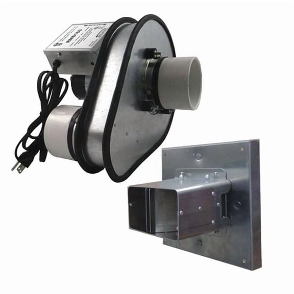 Tjernlund RMS160 Sidewall Radon Mitigation System for Radon Reduction after High Test Levels