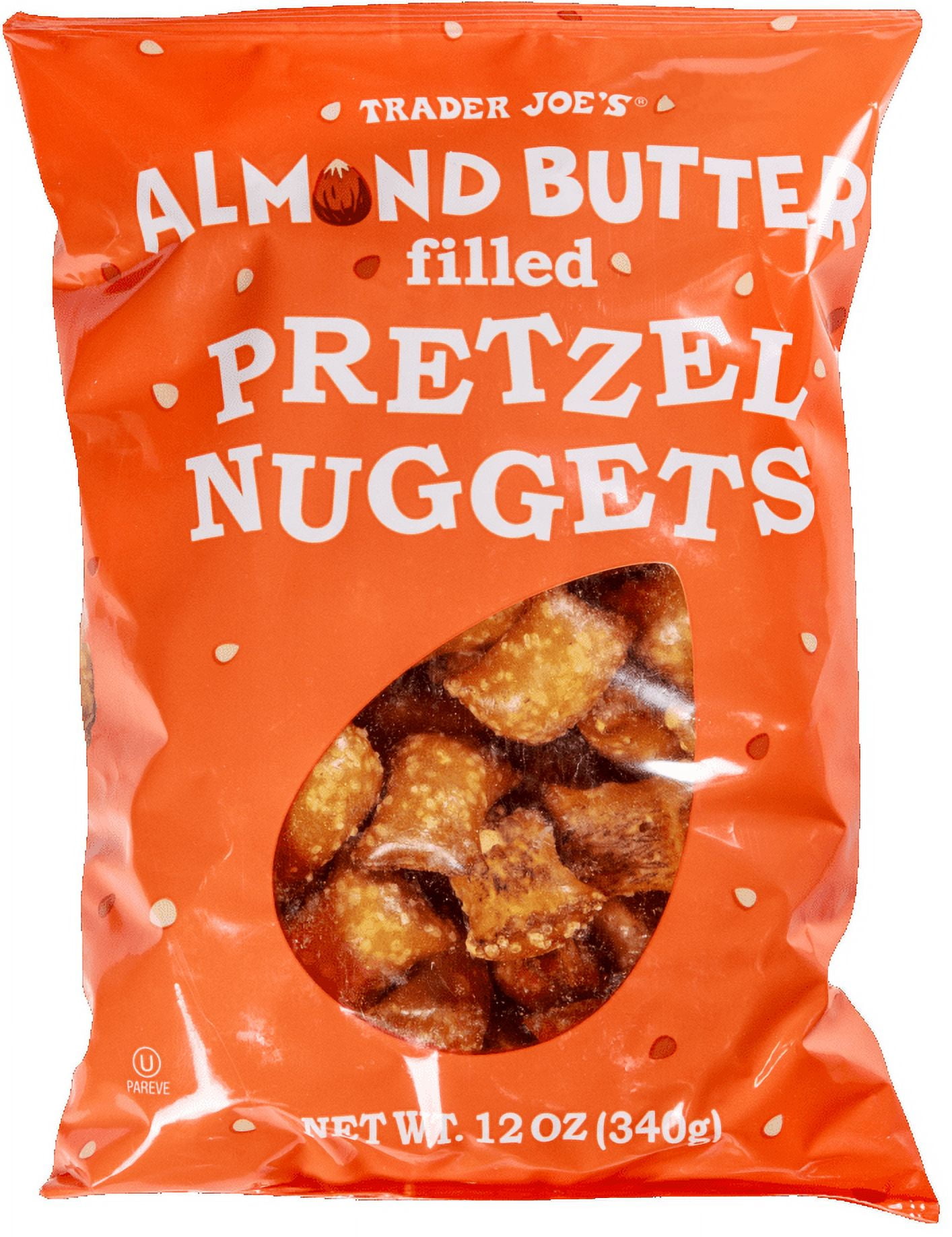Tjs Almond Butter Filled Pretzel Nuggets-12 Oz