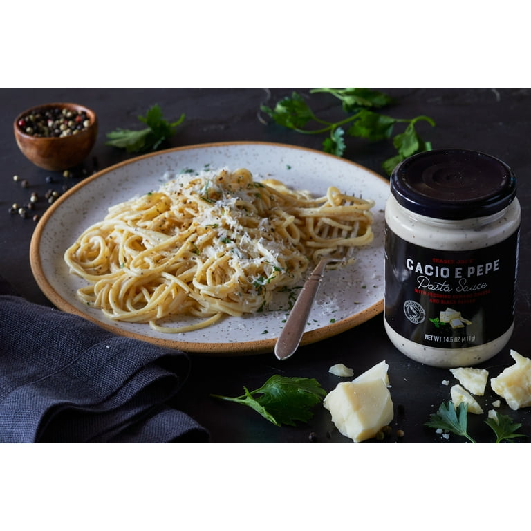 Tjs Cacio E Pepe Pasta Sauce-14.5 Oz - Walmart.com