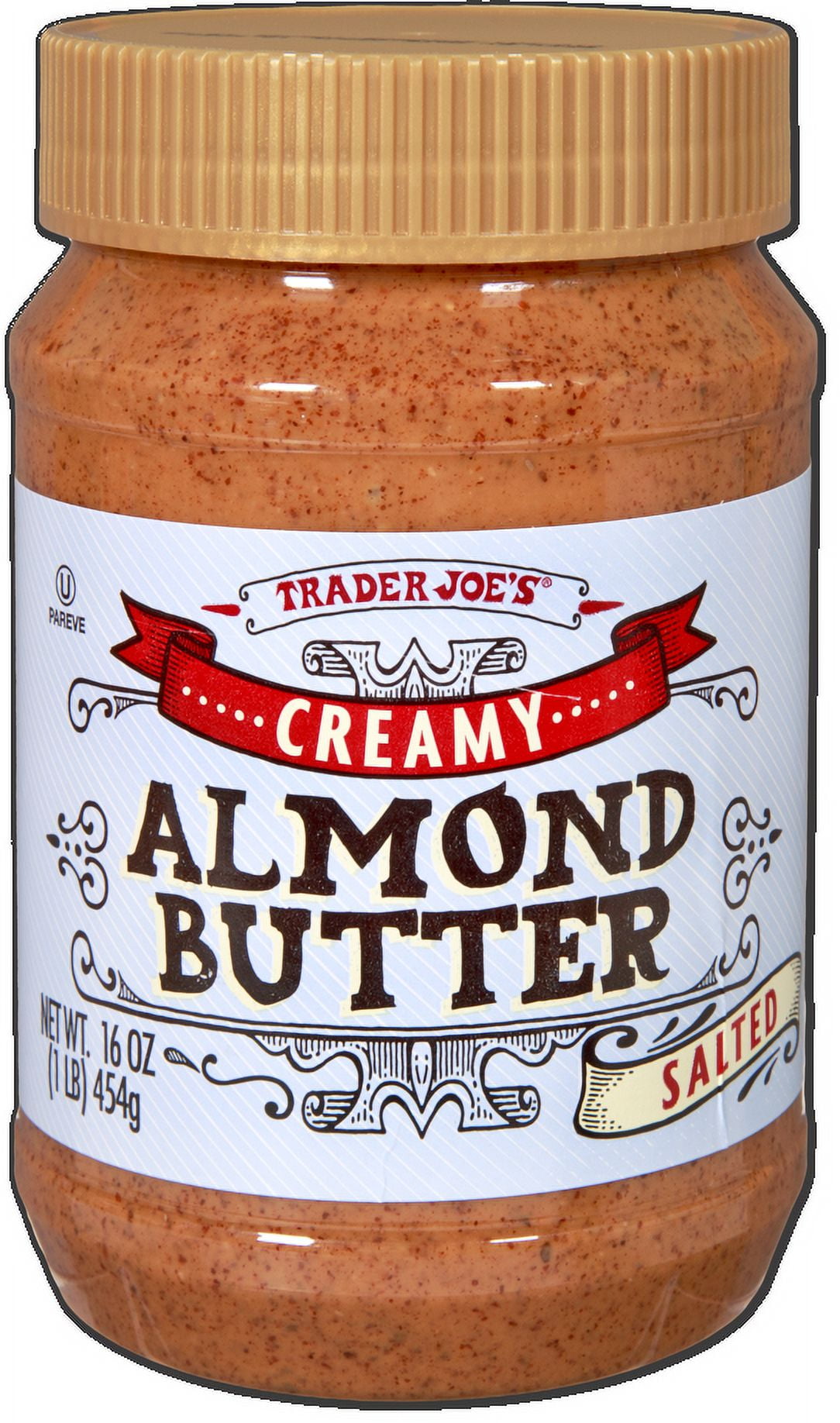 2X-Tjs Creamy Almond Butter Salted-16 Oz