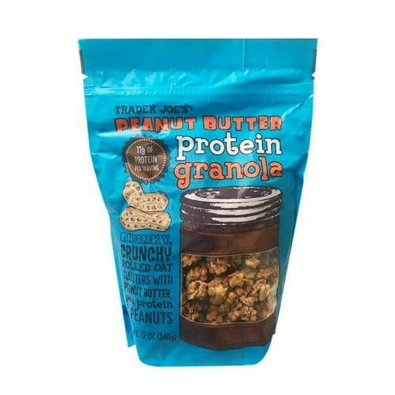 Tjs New Peanut Butter Granola 12Oz Packaging May Vary - Pack of 2