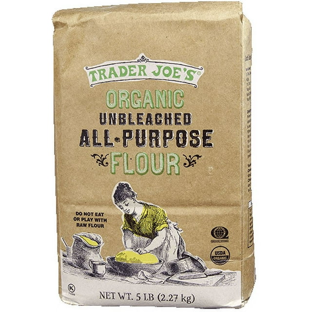 Tjs Organic Unbleached All-Purpose Flour-5 Lb