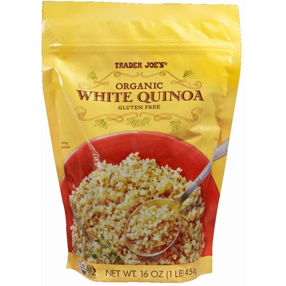 Tjs Organic White Quinoa-16 Oz