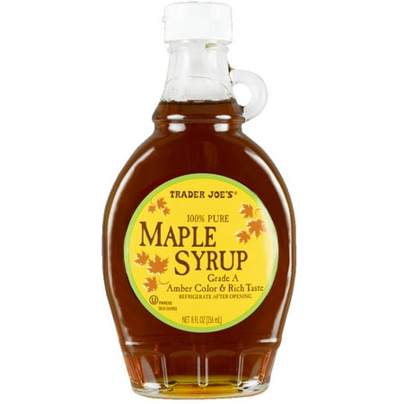 Tjs Pure Grade A Maple Syrup-8 Fl Oz