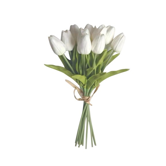 Tkrady 10Pcs Mini Tulip Artificial Flower Bonsai Wedding Decoration Home Decor