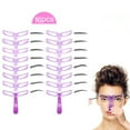 thumbnail image 1 of Tkrady 16Pcs Beauty Tools Eyebrow Stencil 8 Styles Makeup Tool Kit Eyebrow Stencil DIY, 1 of 5