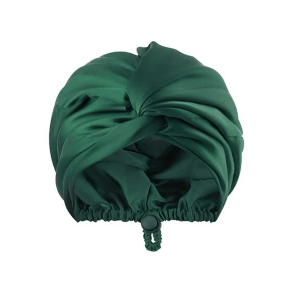 Tkrady 1PC Adjustable Silk Satin Hair Bonnet for Sleeping for Women Men Curly Straight Hair Long Large Braid Unisex,Multicolor