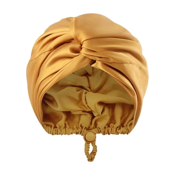 Tkrady 1PC Adjustable Silk Satin Hair Bonnet for Sleeping for Women Men Curly Straight Hair Long Large Braid Unisex,Multicolor