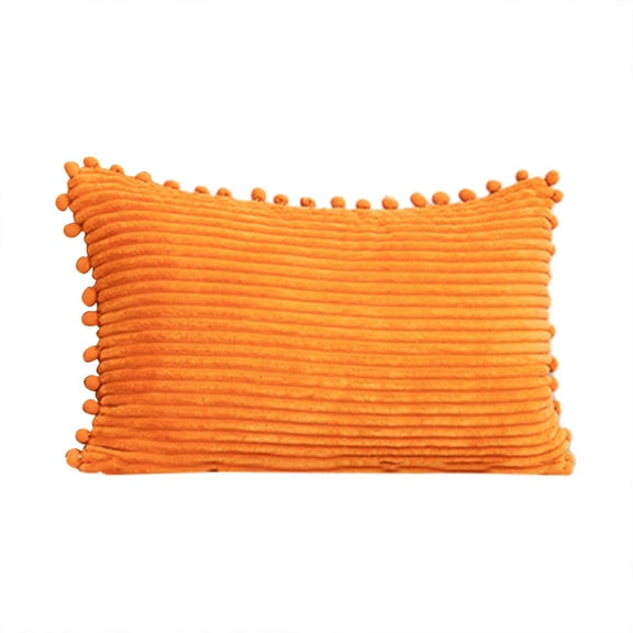 Tkrady 2Pcs Hotel Grade Core Throw Pillow Living Room Sofa Back Cushion Bed Top Office Cover Home Decoration