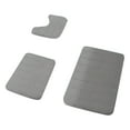 thumbnail image 1 of Tkrady 3 Pieces Memory Foam Bath Mat Sets, For Bathroom Rugs Toilet Mats Soft Comfortable Water Absorption Machine Washable, 1 of 5