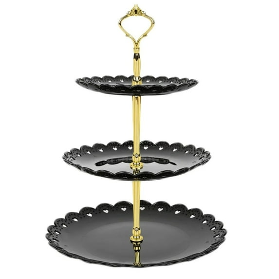 Tkrady 3 Tier Cupcake Stand Large Round Dessert Stand Tower Event Serving Stand for Cupcake Dessert Tea Party Wedding