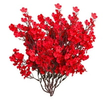 Tkrady 4pcs Flowers All Over The Sky Silk Flower Dried Bouquets Wedding Restaurant Decoration Office Party Wedding Decoration