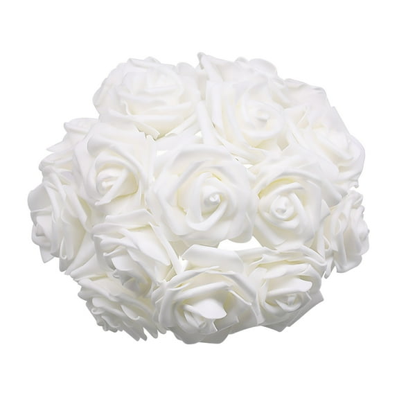 Tkrady 50pc PE Foam Rose Hand Holding Flower Wedding Vase Arrangement Bouquet