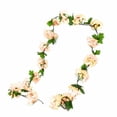 thumbnail image 1 of Tkrady 5Pcs 7.5FT Gold Flower Garland Artificial Floral Garland Vines for Wedding Decortions Hanging Rose Ivy Sakura Ivy for Outdoor Wall Decor Arch Garden Ceremony Background, 1 of 2