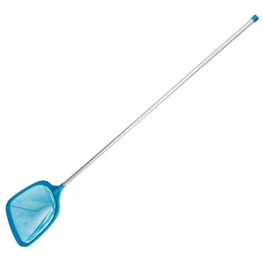 Tkrady 60 Inch Pool Skimmer Net with 4 section Telescopic Pole, Leaf Skimmer Mesh Rake Net for Spa Pond Swimming Pool, Pool Cleaner Accessories