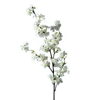 Tkrady Artificial Cherry Branch Flower False Flower Branch Single Cherry Living Room Branch Silk Flower 1Pcs