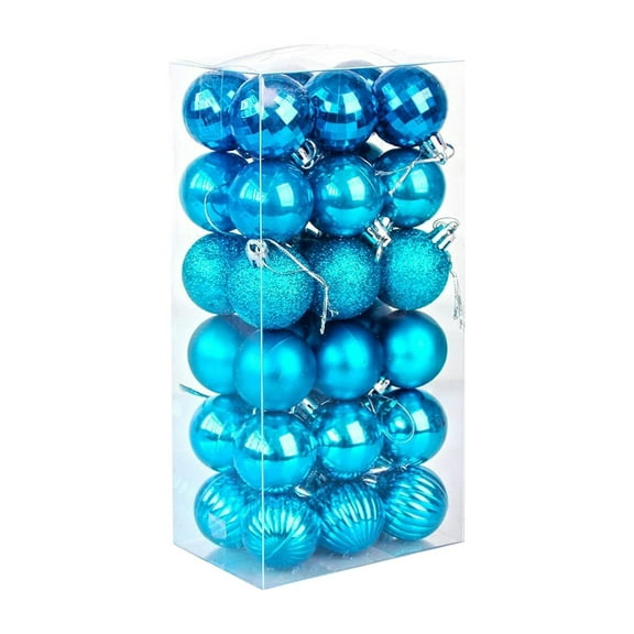 Tkrady Christmas Balls Ornaments,Christmas Tree Decorations Ornament Set for Fall Winter Halloween Decor Shatterproof Christmas Ornaments Bulk Hanging Decor for Xmas Holiday Party