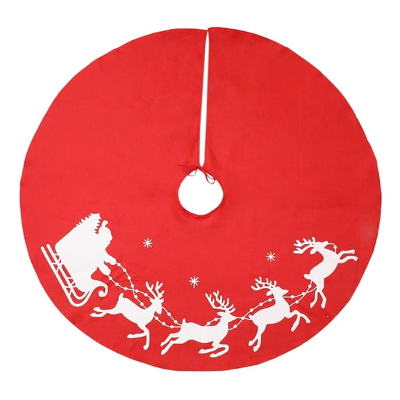 Tkrady Christmas Tree Skirt Christmas Decorations Tree Skirt Christmas Tree Decorations Red And White Christmas Decorations Red Christmas Decorations