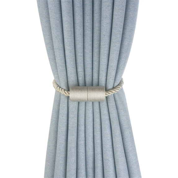 Tkrady Curtain Tiebacks Curtain Rope Tieback Curtain Holders for Drapes Modern Tie Backs Decorative Curtain Holdbacks Curtain Clip Buckle