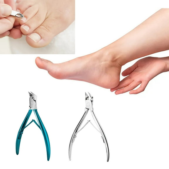 Tkrady Cuticle Trimmer Cuticle Nippers,Professional Stainless Steel Cuticle Cutter Cuticle Clippers Cuticle Remover,Pedicure Manicure Tools for Fingernails and Toenails