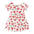 thumbnail image 1 of Tkrady Dress for Girls Spring Summer New Cute Crewneck Print Fashion Princess Dresses, Sizes 1-6 Years, 1 of 6
