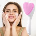 thumbnail image 1 of Tkrady Facial Cleansing Brush Cleaning Bath Brush Handheld Brush Gentle Exfoliating Facial Cleansing Brush For Beauty Makeup Tool, 1 of 5