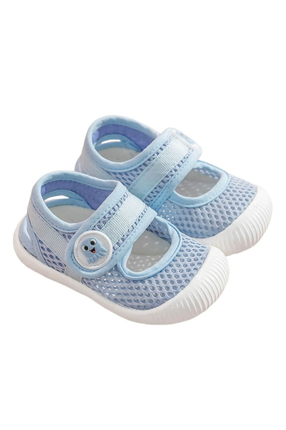 Girls Sandals Spring Summer New Comfortable Breathable Wading Shoes, Sizes 0-3 Years