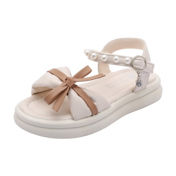 Tkrady Girls Sandals Spring Summer New Comfortable Soft Soles Open Toe Shoes, Sizes 4-12 Years